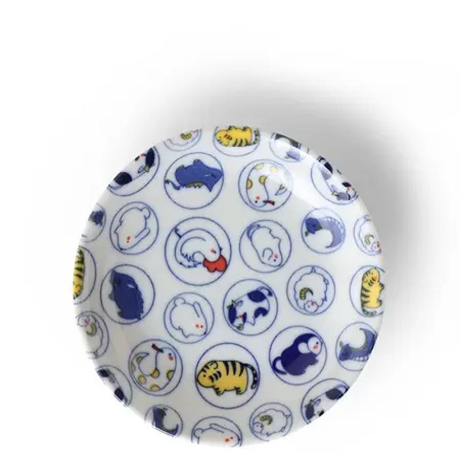 Whimsy Miya Company Plates | Zodiac Animals 5.25" Plate