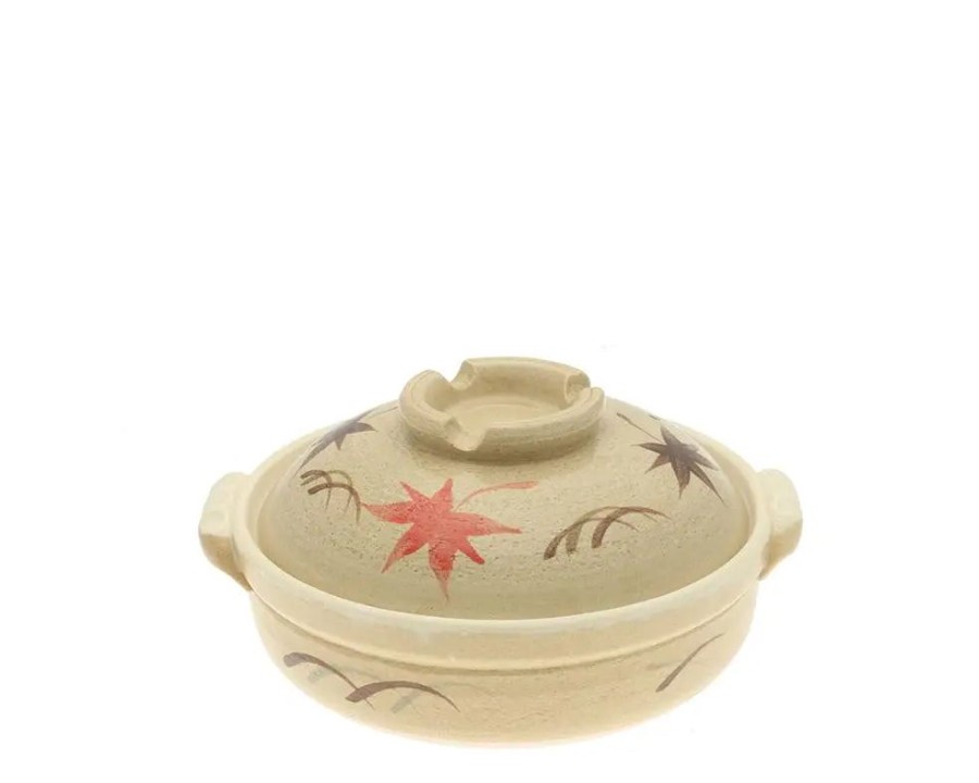 Kitchen Miya Company Donabe Casseroles | Donabe Casserole Autumn Maple 8-Go