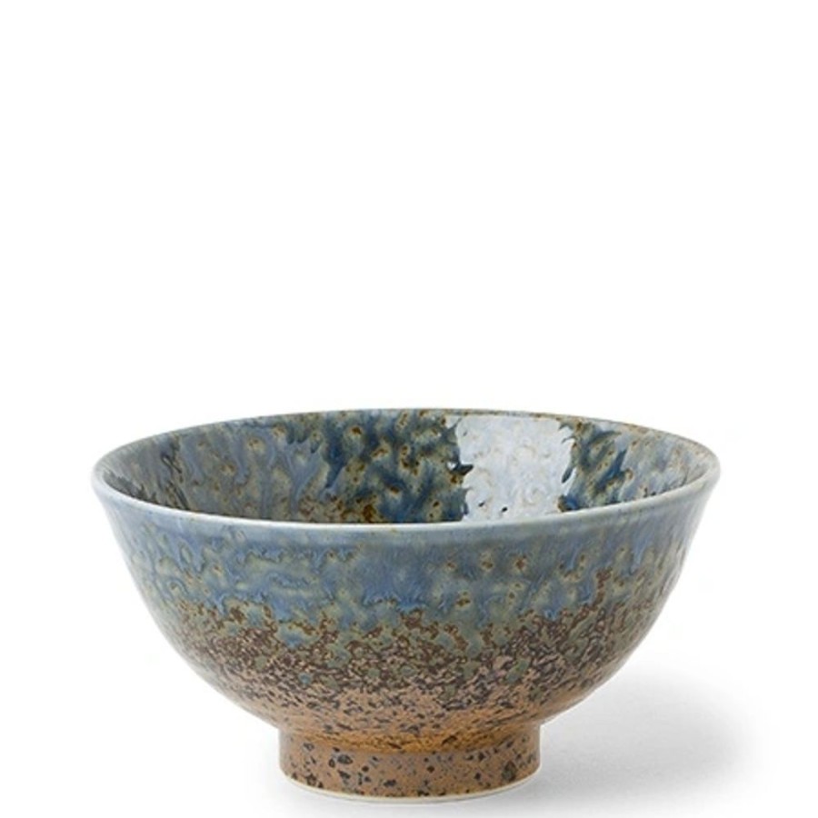 Tabletop Miya Company Medium Bowls | Aoi Nagashi 6.25" Bowl
