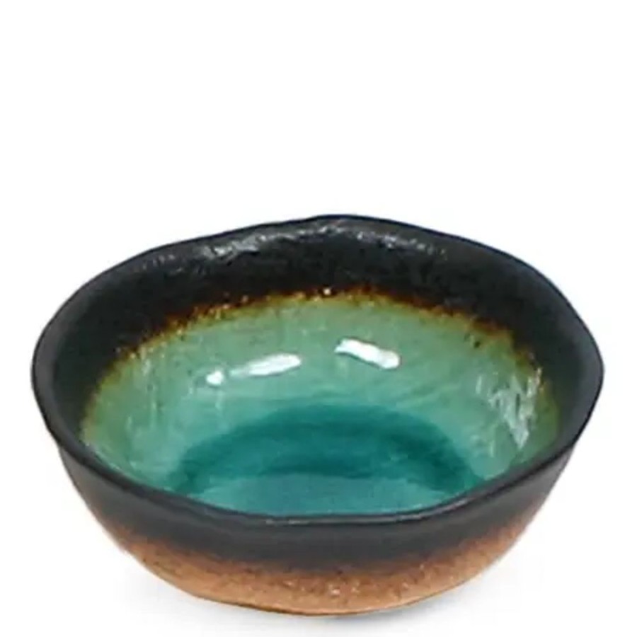 Tabletop Miya Company Small Bowls | Kosui Green 5" Shallow Bowl