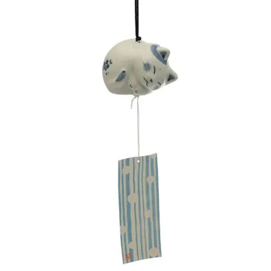 Whimsy Miya Company Cats | Wind Chime Sleeping Cat