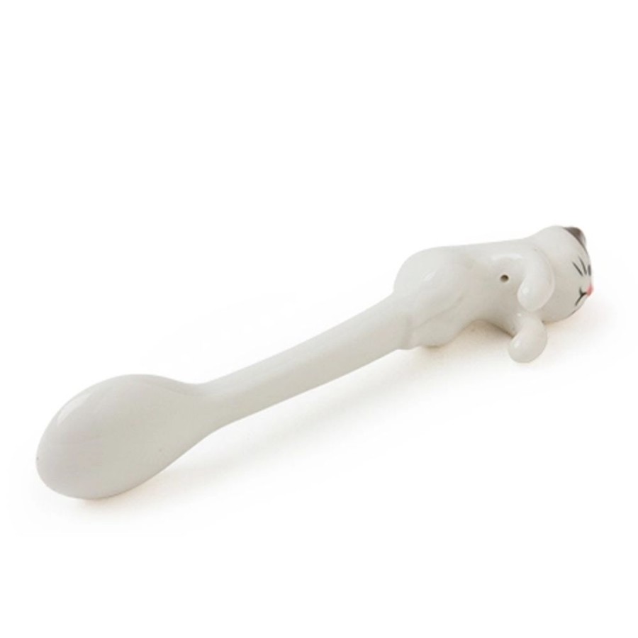 Whimsy Miya Company Other | Cat Hanging Spoon - White
