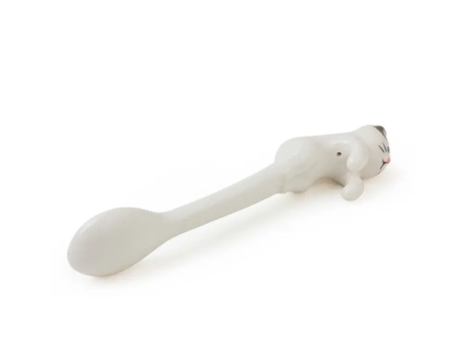 Whimsy Miya Company Other | Cat Hanging Spoon - White