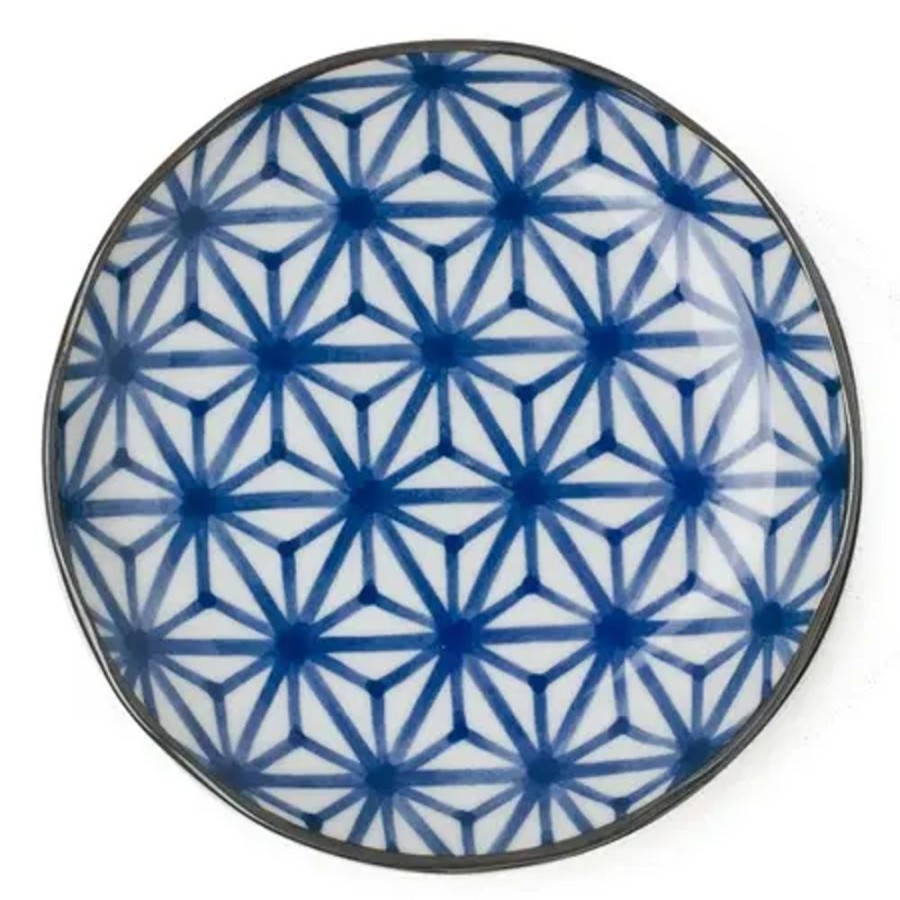 Tabletop Miya Company Medium Plates | Monyou 6.5" Asanoha Plate