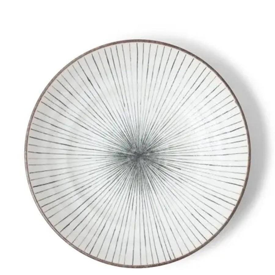 Tabletop Miya Company Large Plates | Tokusa Gray 9" Plate