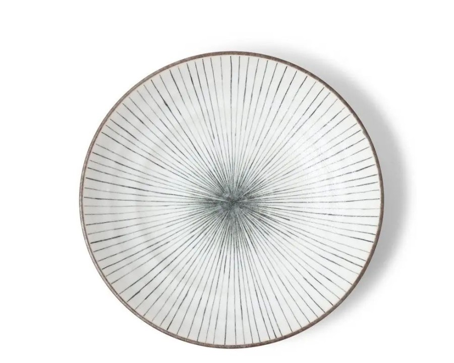 Tabletop Miya Company Large Plates | Tokusa Gray 9" Plate