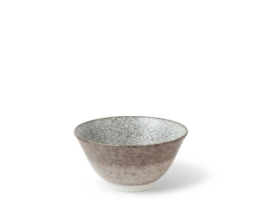 Tabletop Miya Company Rice Bowls | Hiware Gray 4.5" Rice Bowl