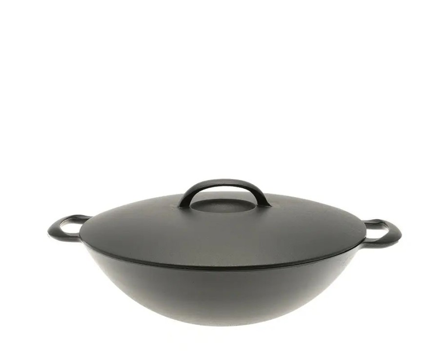 Kitchen Miya Company Other | Cast Iron Wok 12-1/2"