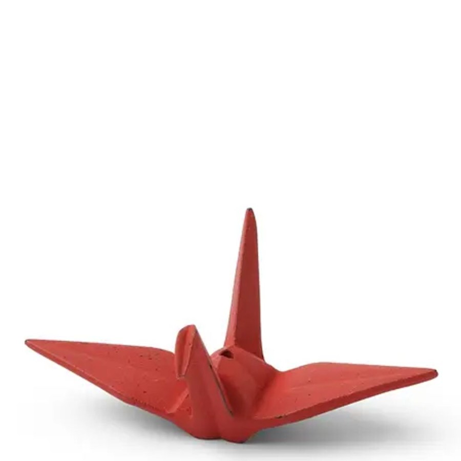 Home Miya Company | Incense Holder Cinnabar Peace Crane