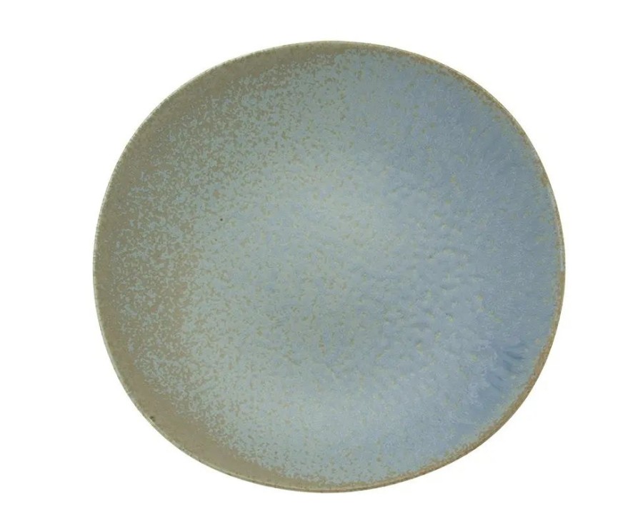 Tabletop Miya Company Medium Plates | Grey Shiho Plate 9-7/8"