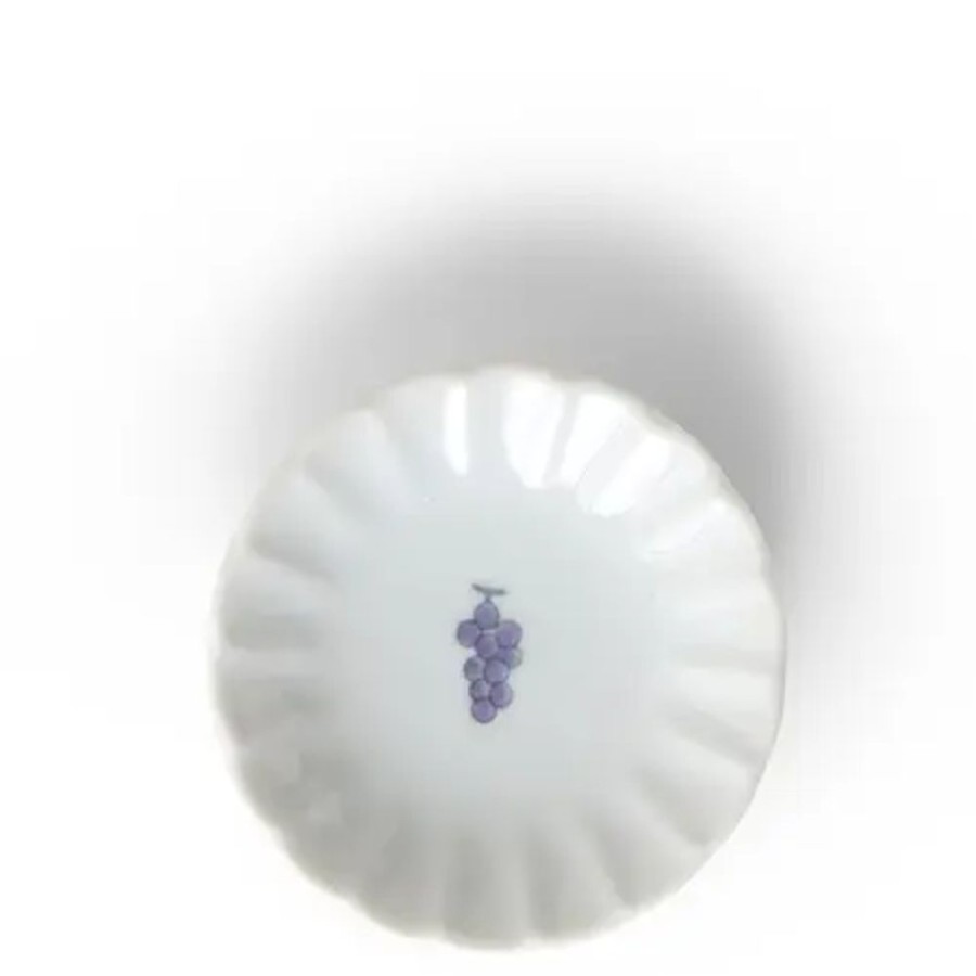 Whimsy Miya Company Plates | Kudamono Sauce Dish Grapes