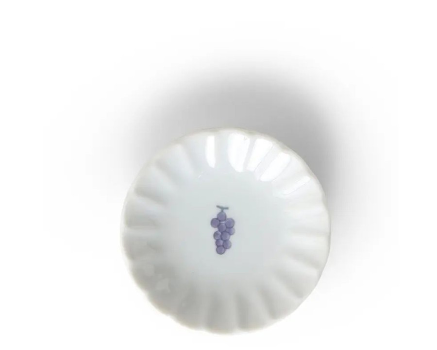 Whimsy Miya Company Plates | Kudamono Sauce Dish Grapes