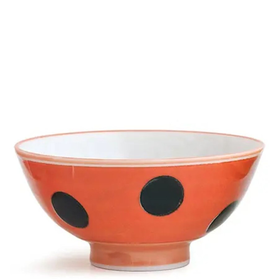 Whimsy Miya Company Bowls | Lady Bug 4.25" Rice Bowl