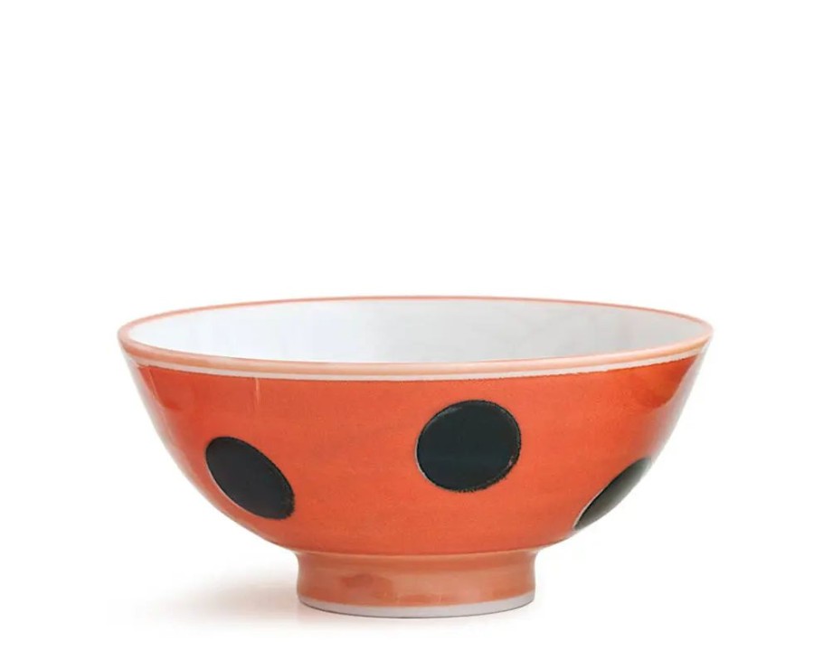 Whimsy Miya Company Bowls | Lady Bug 4.25" Rice Bowl