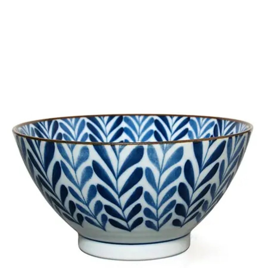Tabletop Miya Company Ramen Bowls | Shidae Ferns 7" Noodle Bowl