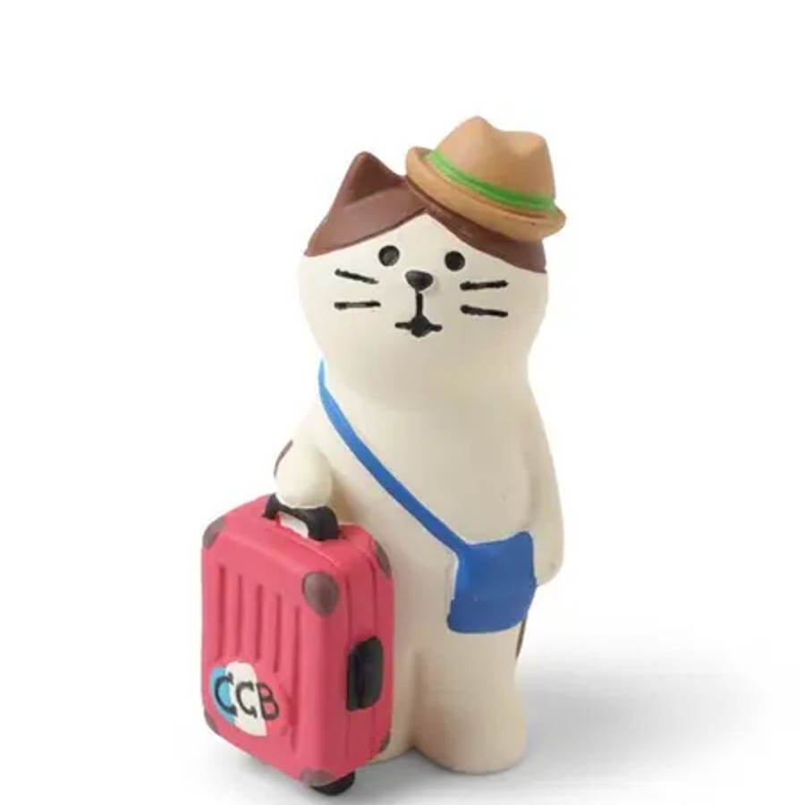 Whimsy Miya Company Cats | Figurine - Traveling Cat