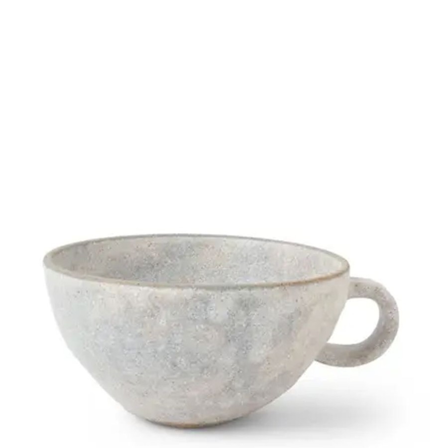 Tabletop Miya Company Mugs | Mug 8Oz. La Terre Stone Gray Latte