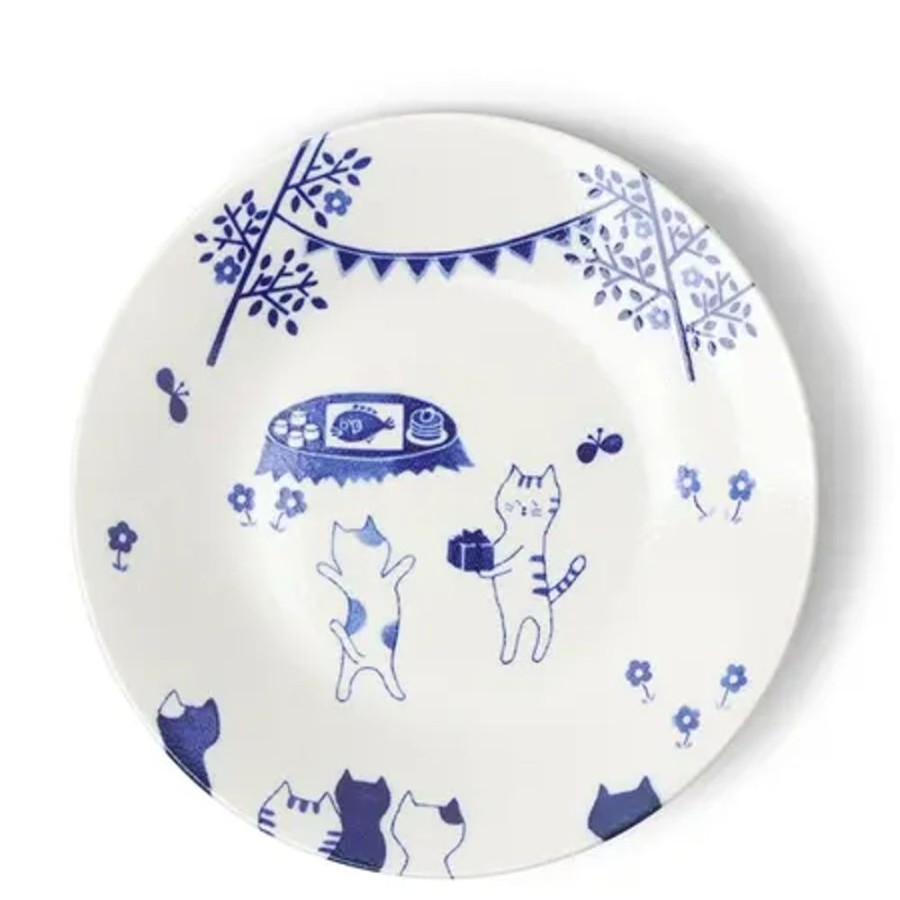 Whimsy Miya Company Plates | Cat Party 9-1/2" Plate
