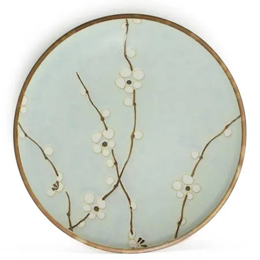 Tabletop Miya Company Large Plates | Spring Blossoms 7.75" Round Plate