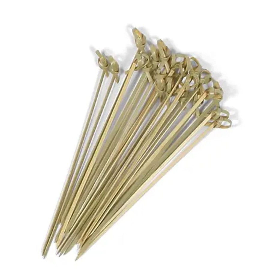 Kitchen Miya Company Skewers | Knotted Bamboo Skewers At Miya