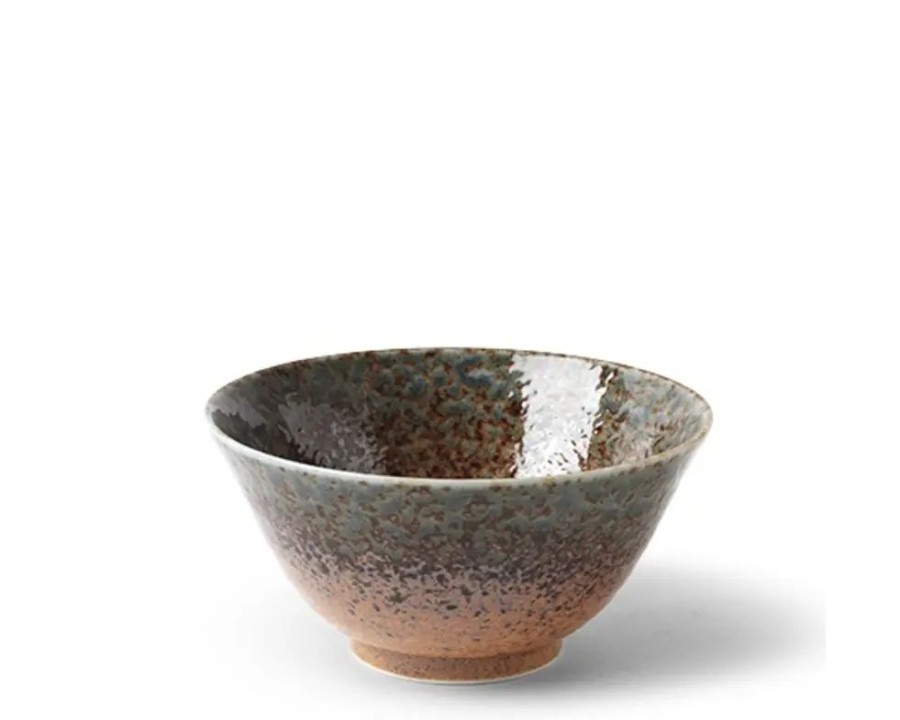 Tabletop Miya Company Rice Bowls | Aoi Nagashi 5.25" Rice Bowl