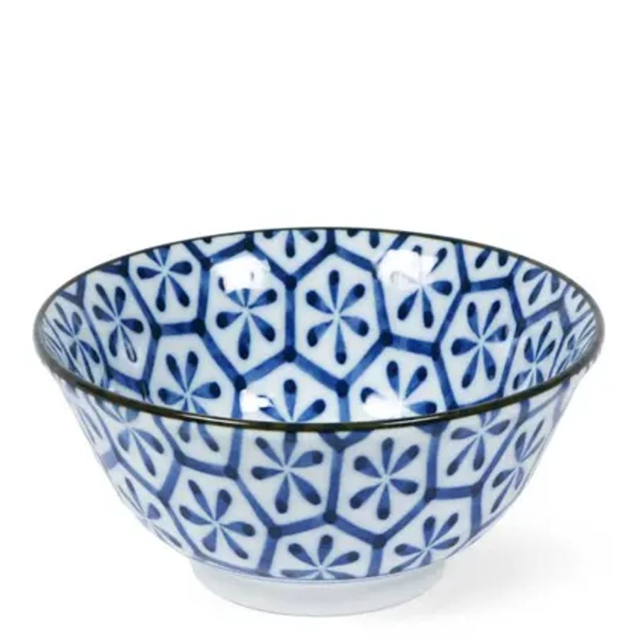 Tabletop Miya Company Medium Bowls | Monyou 6" Hana Kikkou Bowl