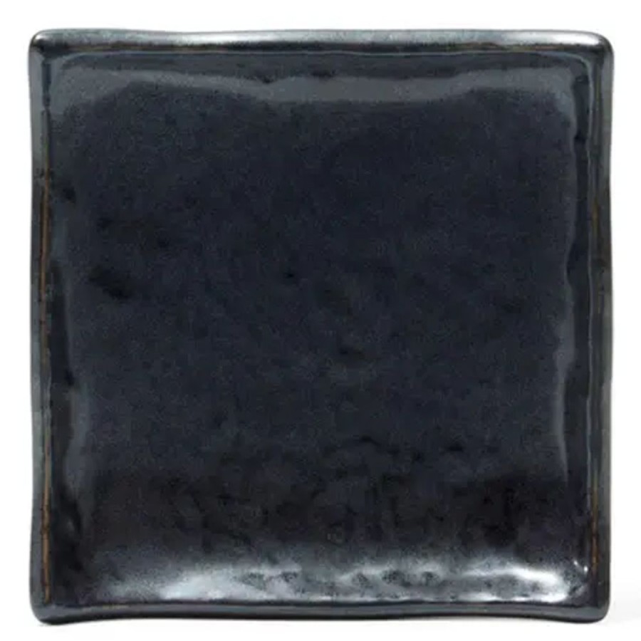 Tabletop Miya Company Small Plates | Iron Glaze 5" Sq. Plate