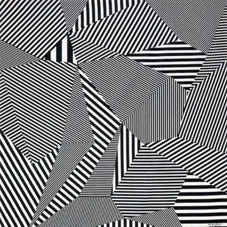 Home Miya Company Furoshiki & Tenugui | Furoshiki Pattern Stripes Black 38.75" Sq.
