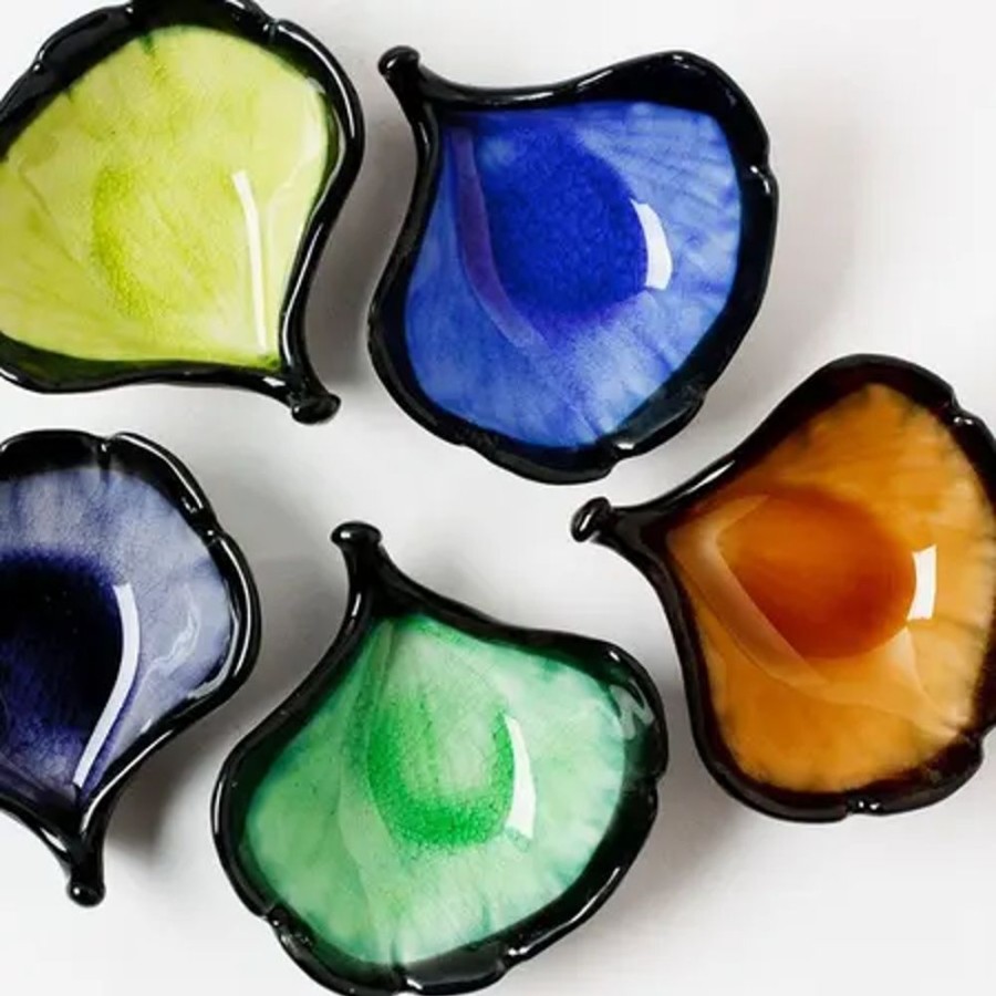 Tabletop Miya Company Bowl Sets | Ginkgo Leaf 3.5" Mini Bowl Set