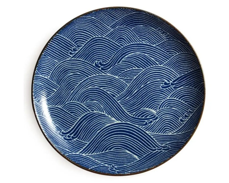 Tabletop Miya Company Large Plates | Aranami 10" Plate