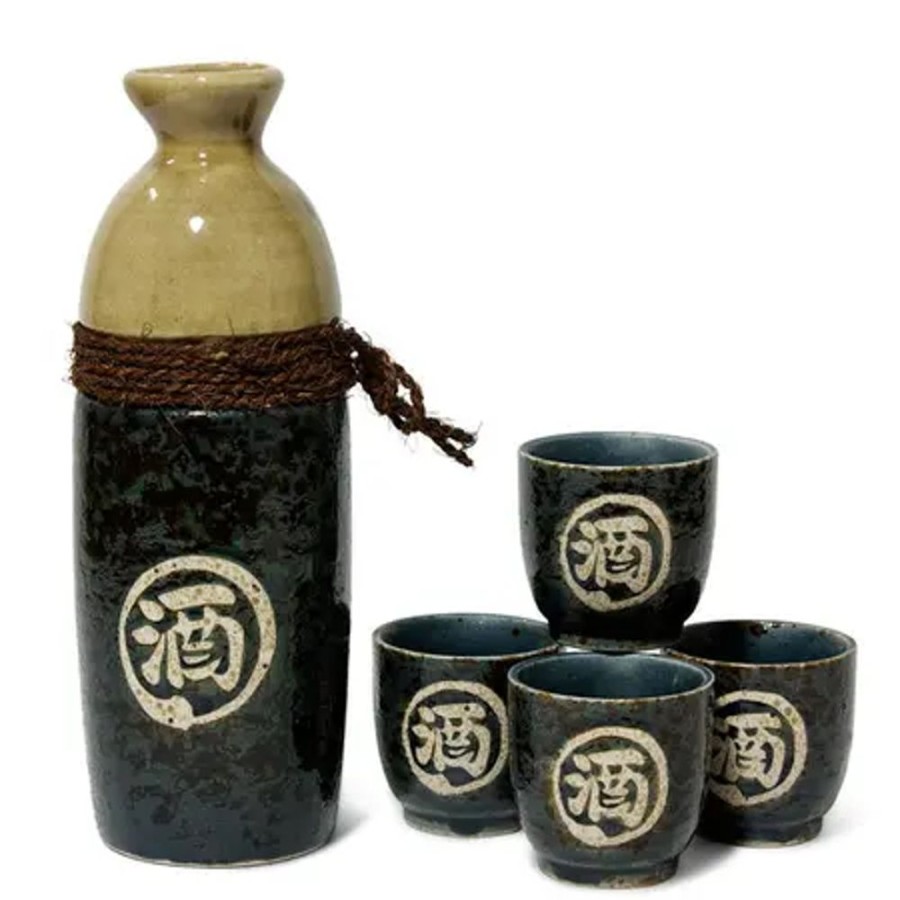 Tabletop Miya Company Sake Sets | Nawamaki Sake Set