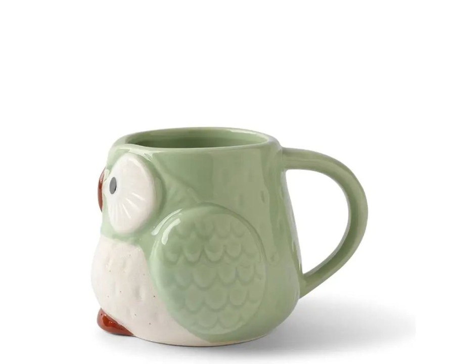 Whimsy Miya Company Cups/Mugs | Mug Owl Green