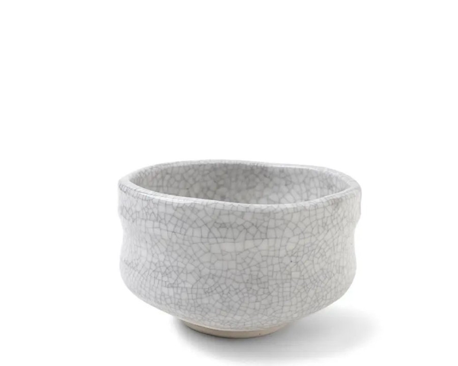 Tabletop Miya Company Matcha Bowls & Accessories | Matcha Bowl Sumi Crackle