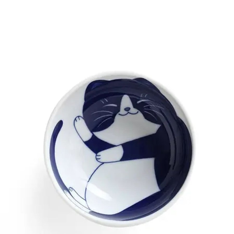 Whimsy Miya Company Bowls | Blue Cats Rice Bowl