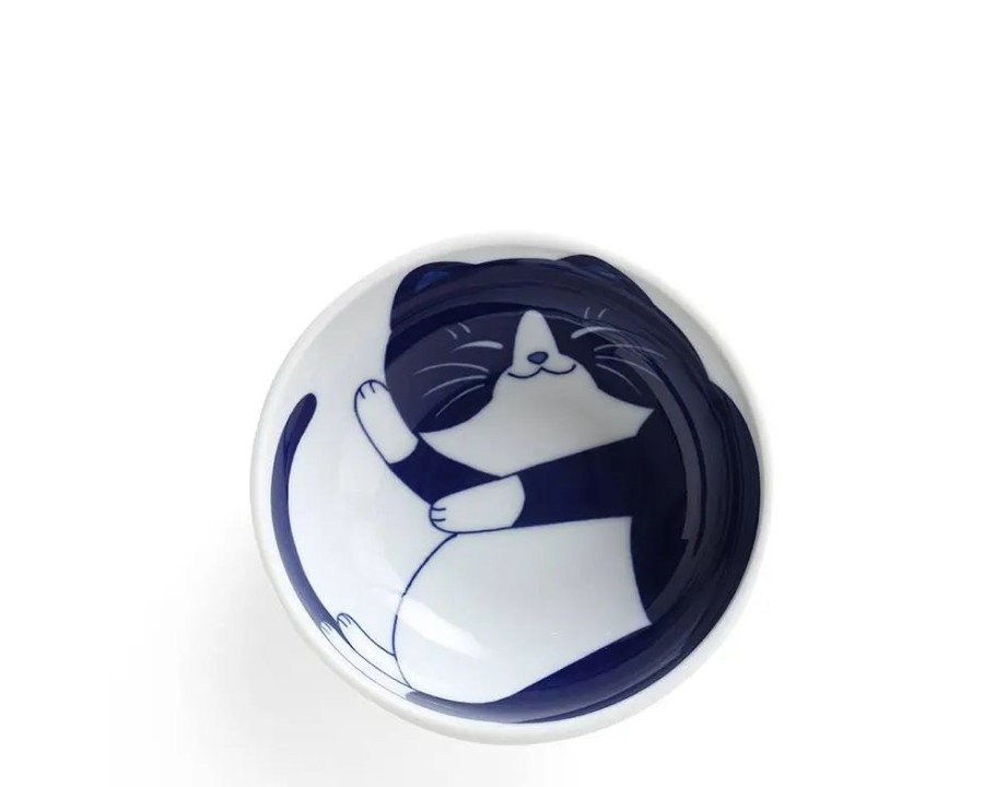 Whimsy Miya Company Bowls | Blue Cats Rice Bowl