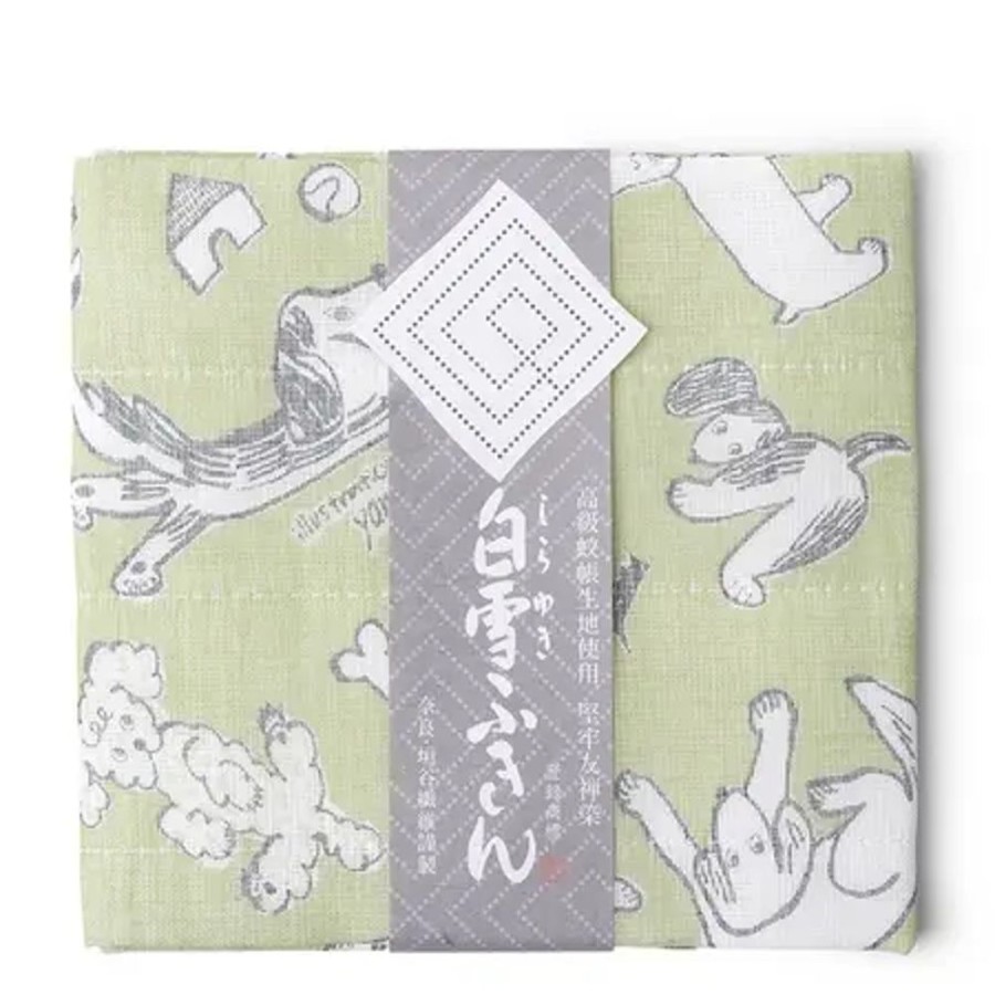 Whimsy Miya Company Dogs | Towel Fuukin Dogs Green