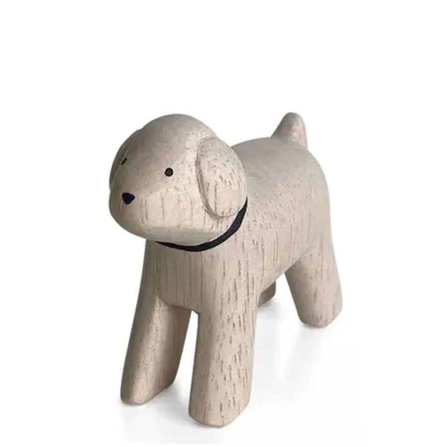 Whimsy Miya Company Dogs | T-Lab Wooden Animal - Poodle