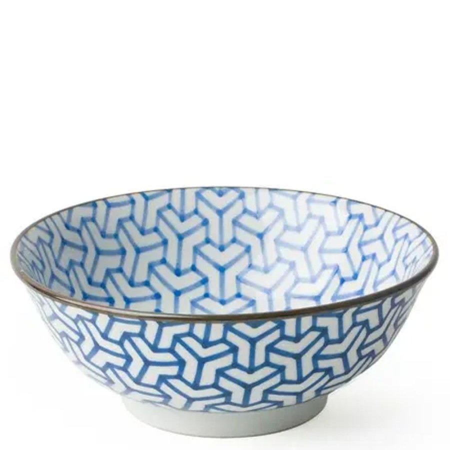 Tabletop Miya Company Ramen Bowls | Monyou 7.5" Kumi Kikkou Bowl