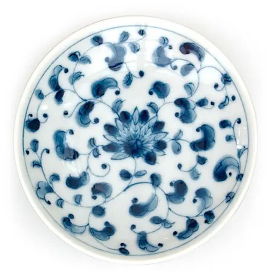 Tabletop Miya Company Sauce Dishes | Karakusa 3.75" Sauce Dish