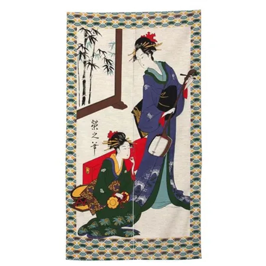 Kitchen Miya Company Noren | Noble Ladies Music Lesson Noren