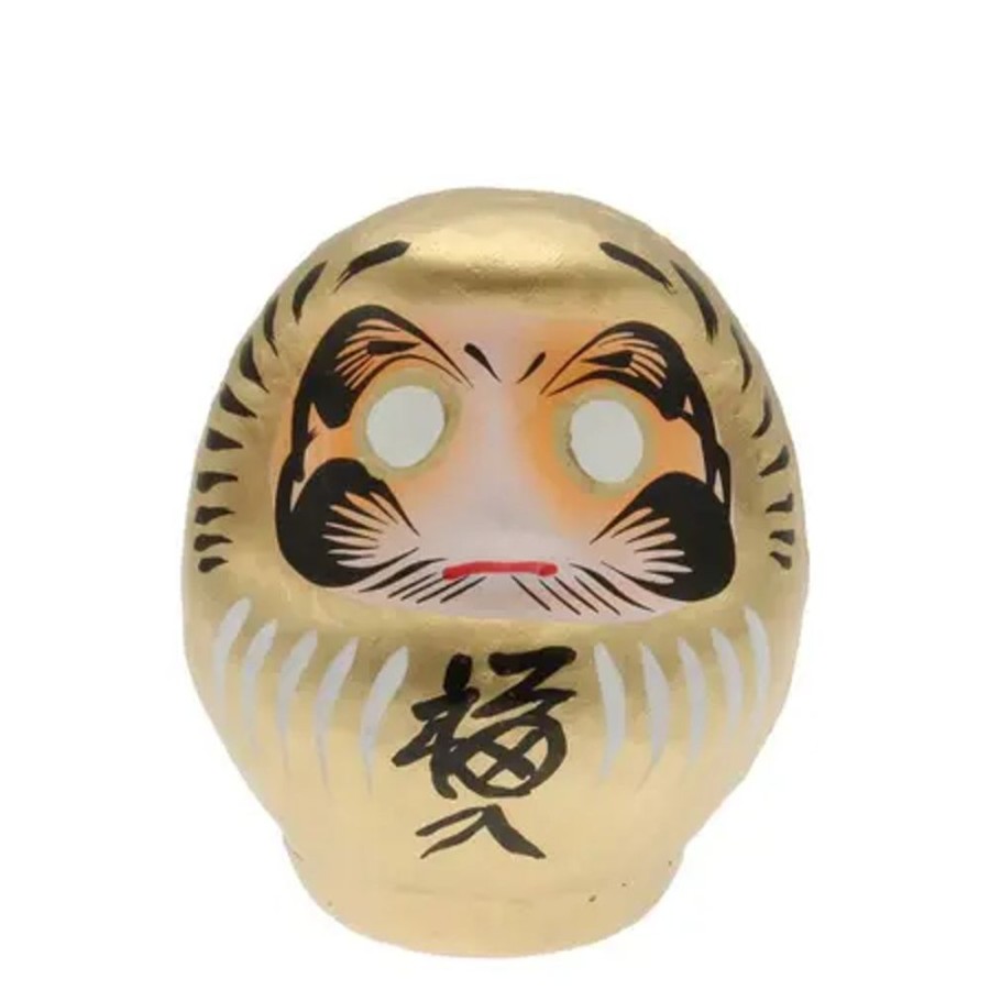 Whimsy Miya Company Figurines | Daruma Gold Wealth 3-3/4"