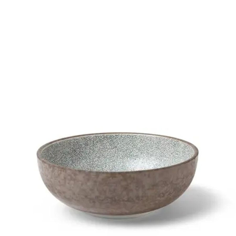 Tabletop Miya Company Shallow Bowls | Hiware Gray 7.75" Bowl
