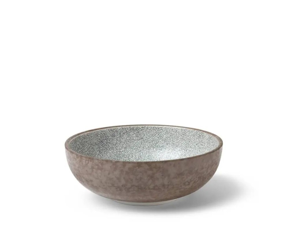 Tabletop Miya Company Shallow Bowls | Hiware Gray 7.75" Bowl