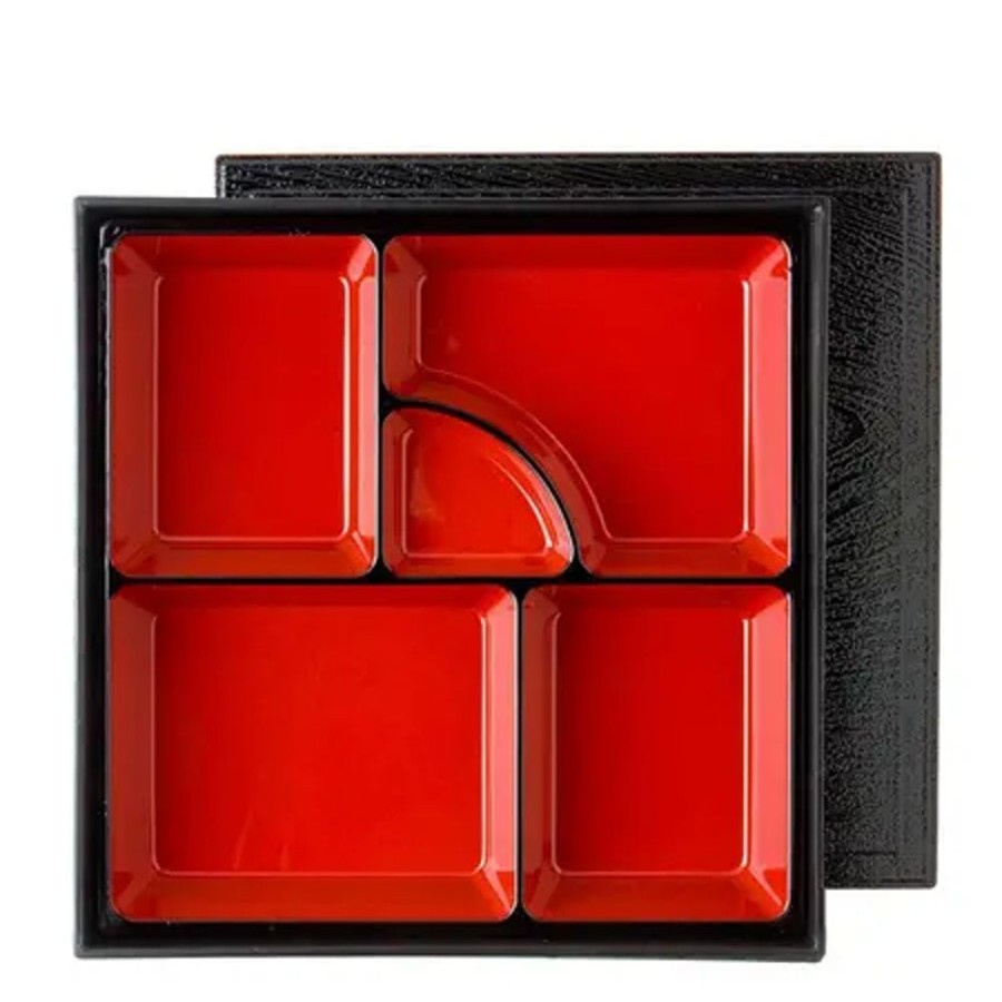 Kitchen Miya Company Sushi Service | Lunchbox 9.5" Sq.