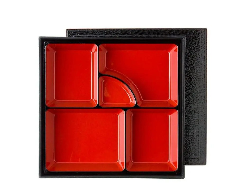 Kitchen Miya Company Sushi Service | Lunchbox 9.5" Sq.