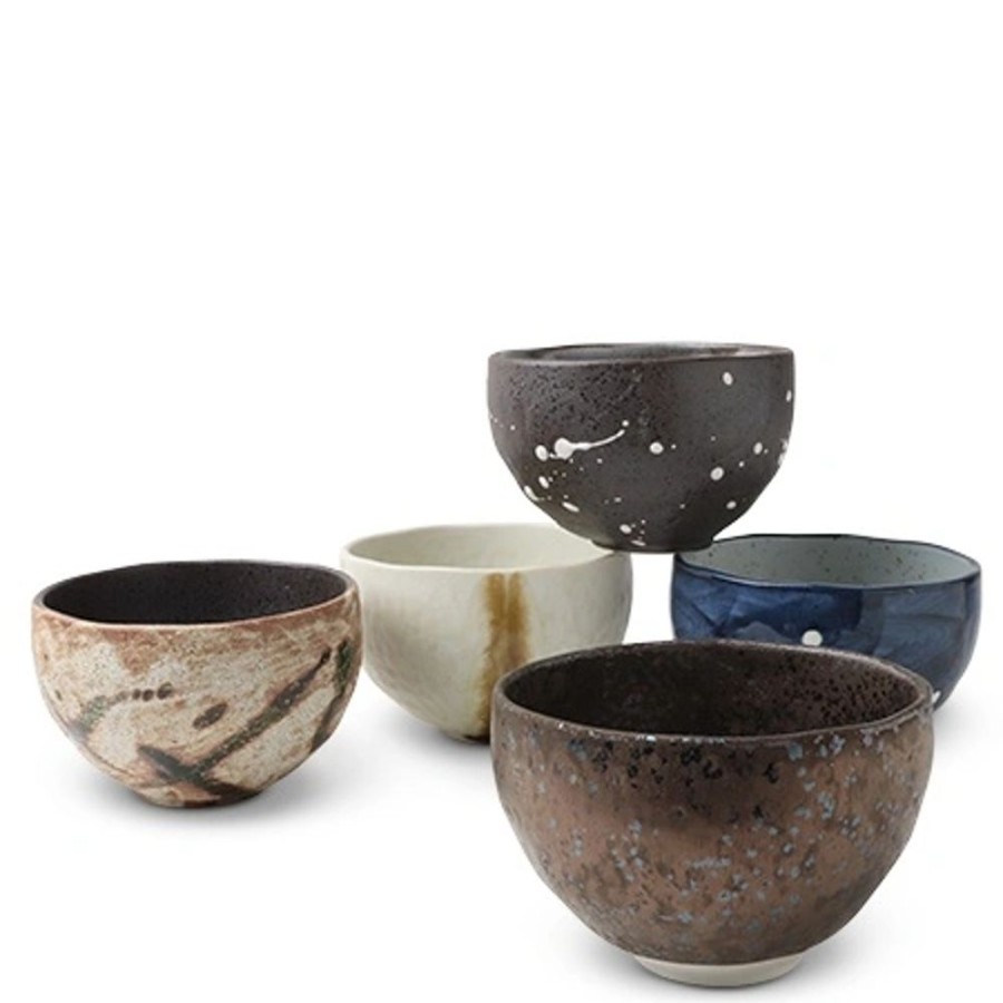 Tabletop Miya Company Bowl Sets | Hinata 4.75" Bowl Set Of 5