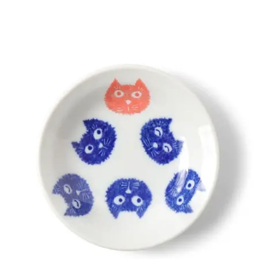 Whimsy Miya Company Other | Sauce Dish Cat Furry Faces