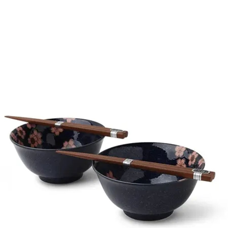 Tabletop Miya Company Bowl Sets | Namako Pink Sakura 5.75" Bowl Set/2