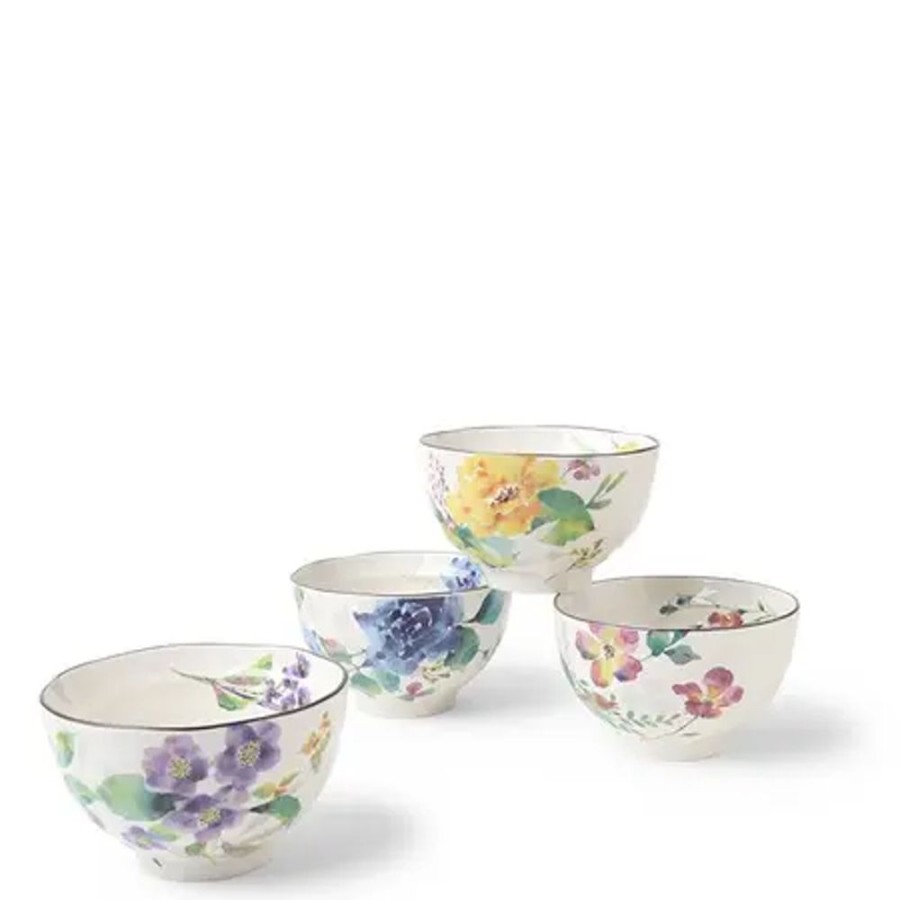 Tabletop Miya Company Bowl Sets | Floral Spring Rice Bowl Set