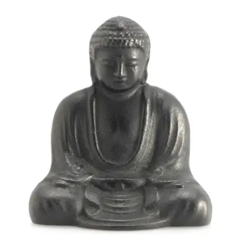 Home Miya Company Desk Accessories | Paperweight Buddha Black